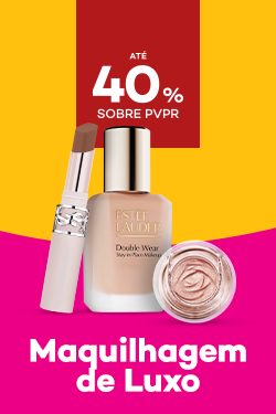 Maquilhagem de Luxo com destaque promocional de at&eacute; 40% sobre pre&ccedil;o de Venda ao P&uacute;blico Recomendado
